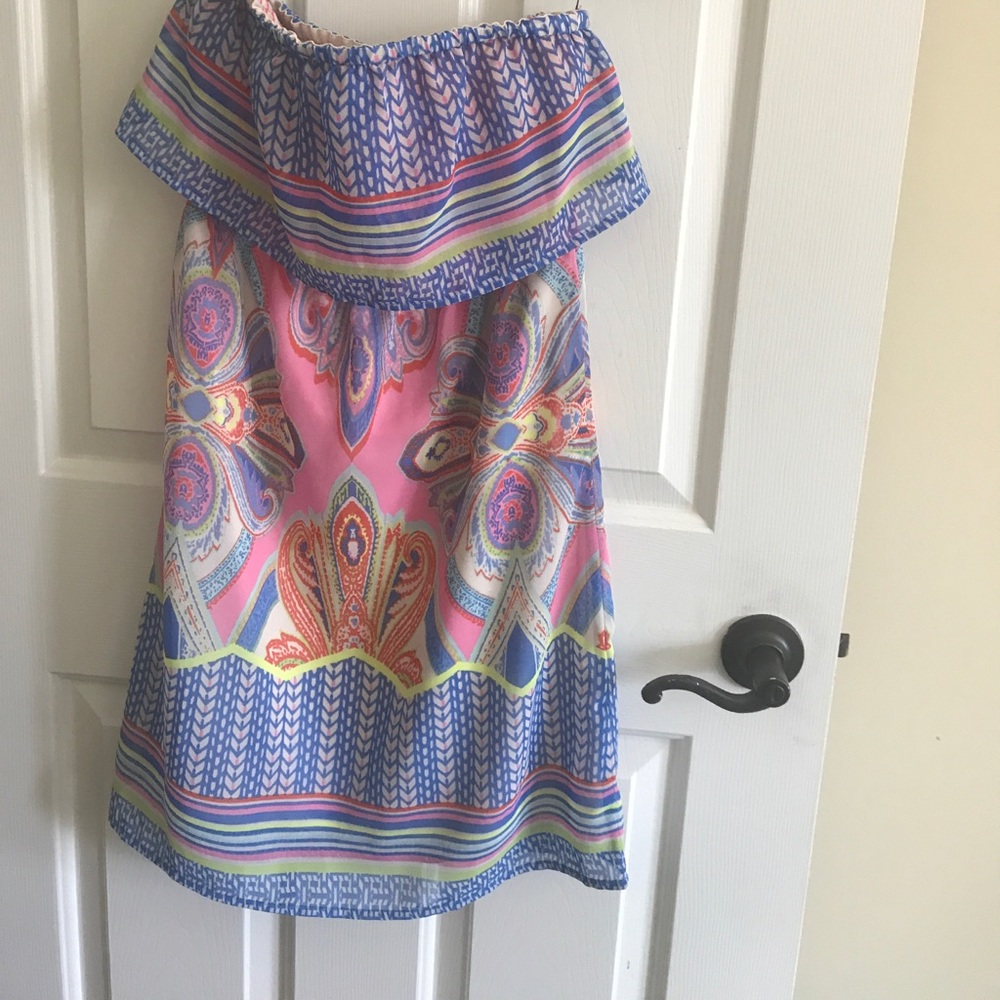 Strapless dress